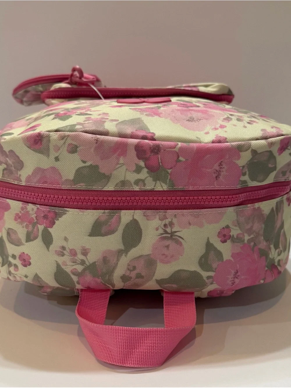 Lucky Brand Pink Floral Botanical Design Backpack + Mini-New